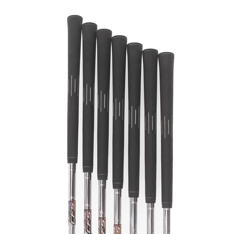 Ping G30 Steel Mens Right Hand Irons 5-SW Yellow Dot 1.5* Upright Soft Regular - Ping CFS Distance