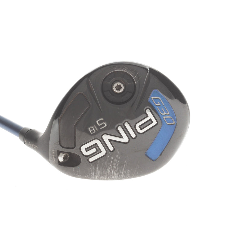 Ping G30 Graphite Mens Right Hand Fairway 5 Wood 18* Senior - Ping TFC 419