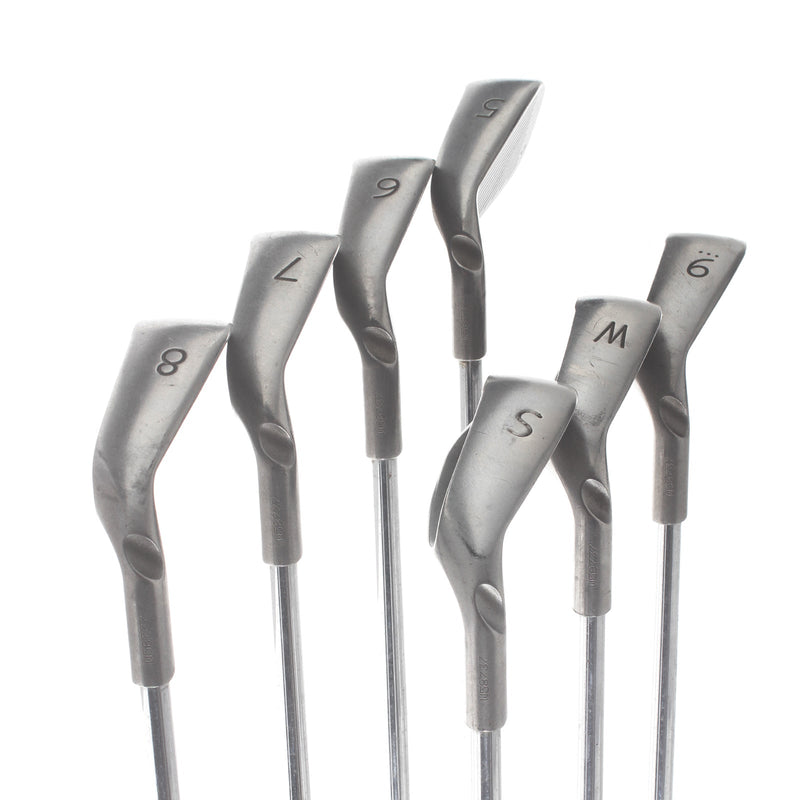 Ping G10 Steel Mens Right Hand Irons 5-SW Black Dot Regular - AWT