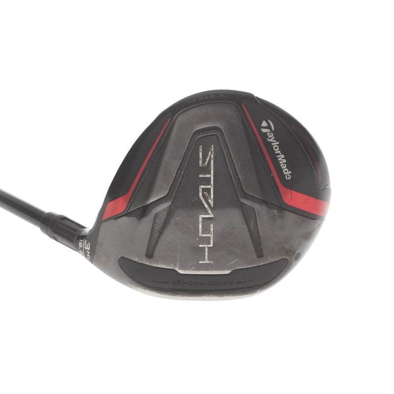 TaylorMade Stealth Graphite Mens Right Hand Fairway 3 Wood 16.5* Regular - Fujikura Ventus FW 5-R
