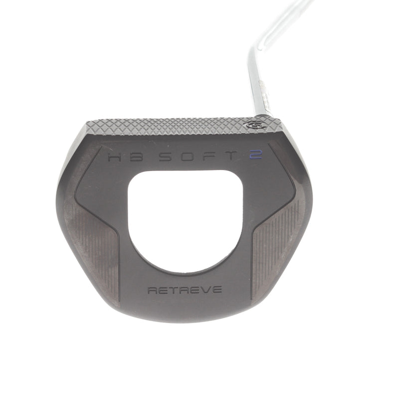 Cleveland HB Soft 2 Retreve Black Mens Right Hand Putter 34" Mallet - Cleveland HB Soft 2 Straight