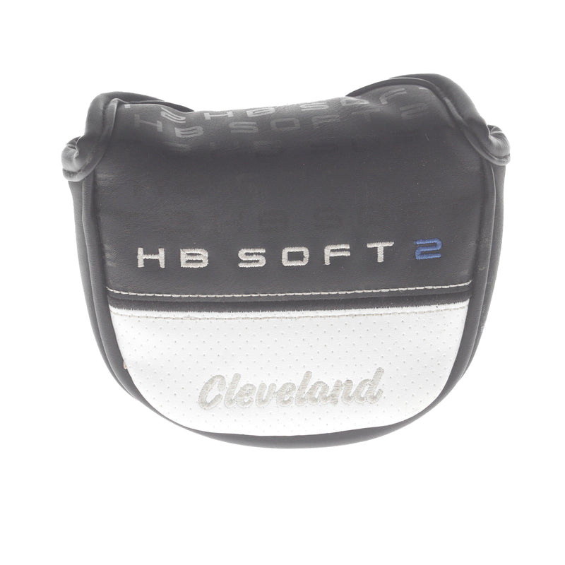 Cleveland HB Soft 2 Retreve Black Mens Right Hand Putter 34" Mallet - Cleveland HB Soft 2 Straight