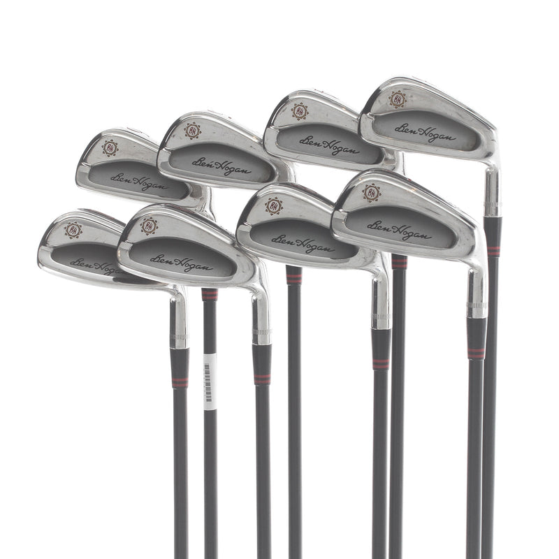 Ben Hogan Edge C.F.T. Graphite Mens Right Hand Irons 3-EW Regular - Ben Hogan Apex Edge
