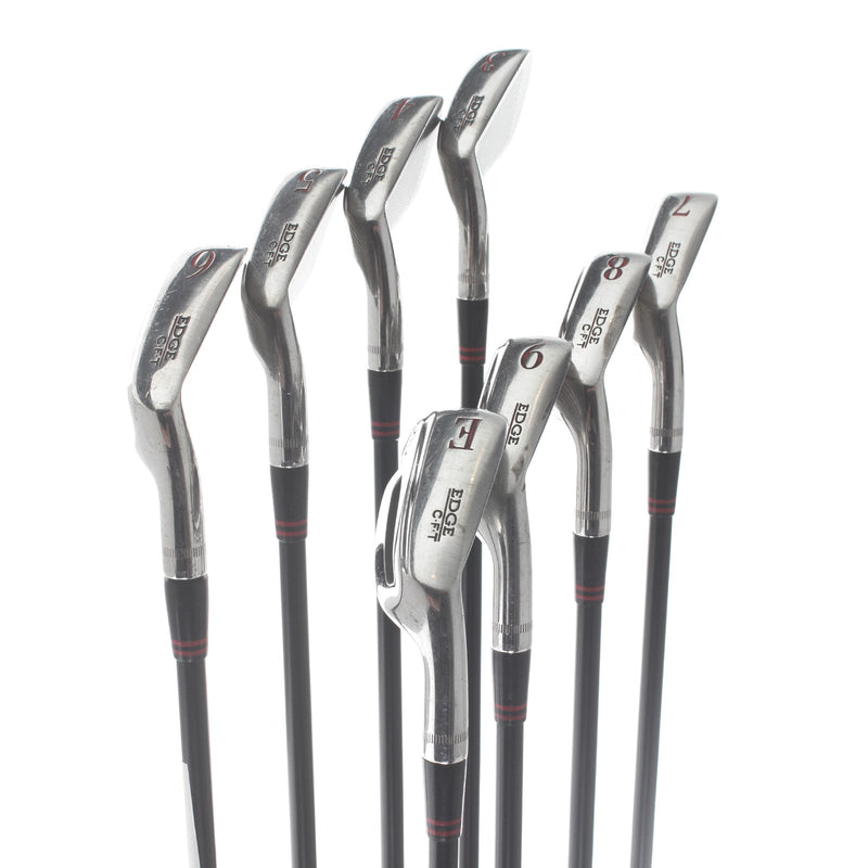 Ben Hogan Edge C.F.T. Graphite Mens Right Hand Irons 3-EW Regular - Ben Hogan Apex Edge
