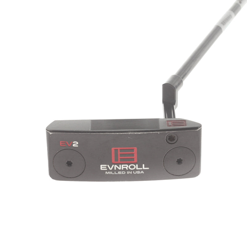 Evnroll EV2 Mens Right Hand Putter 34" Mid-Mallet - Golf Pride Reverse Taper round