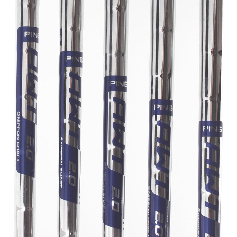 Ping G430 Steel Mens Right Hand Irons 6-PW Blue Dot 1* Upright Regular - Ping AWT 2.0