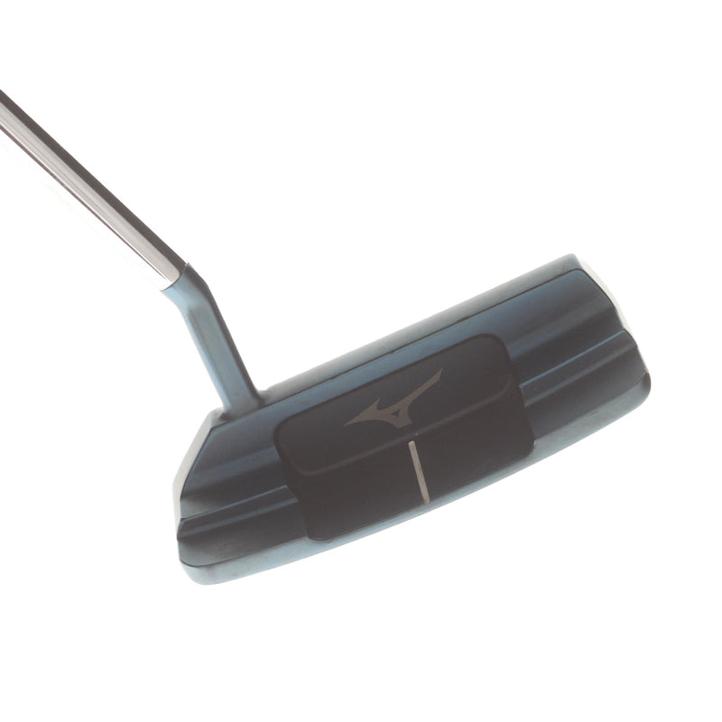 Mizuno M-Craft IV Mens Right Hand Putter 34" Mid-Mallet - Lamkin Deepetched Mizuno