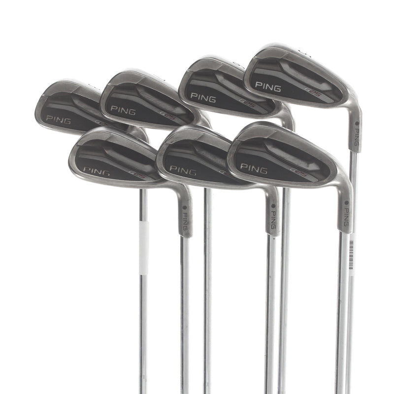 Ping G25 Steel Mens Right Hand Irons 5-SW Black Dot Regular - Ping CFS