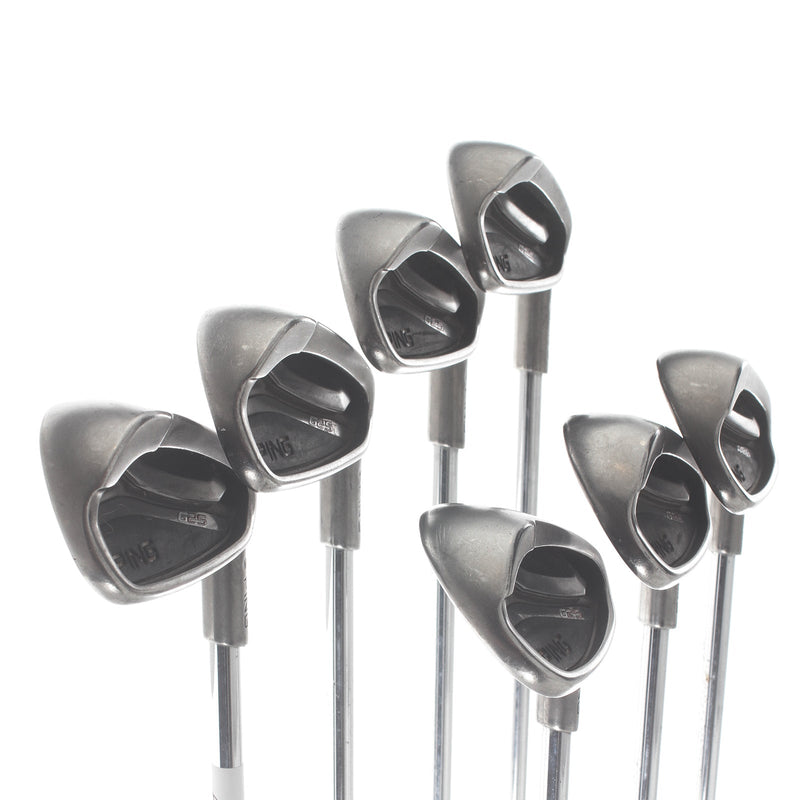 Ping G25 Steel Mens Right Hand Irons 5-SW Black Dot Regular - Ping CFS