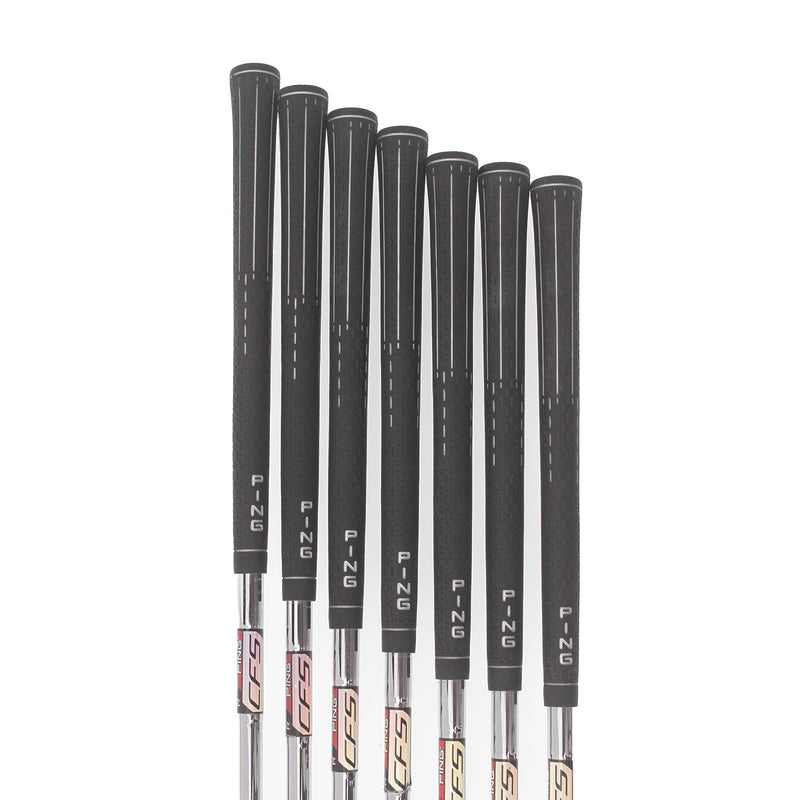 Ping G25 Steel Mens Right Hand Irons 5-SW Black Dot Regular - Ping CFS