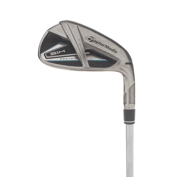 TaylorMade Sim Max Steel Mens Right Hand 9 Iron Stiff - KBS Max 85
