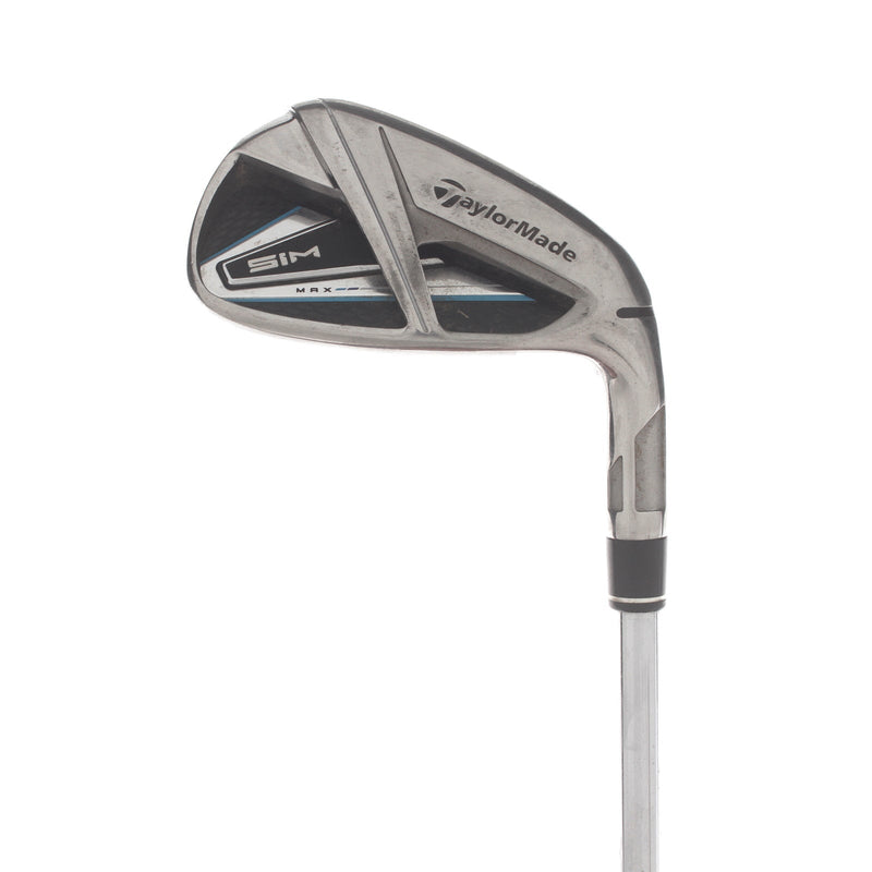 TaylorMade Sim Max Steel Mens Right Hand 9 Iron Stiff - KBS Max 85