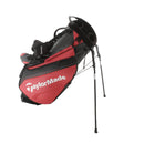 TaylorMade Stealth Tour Stand Bag - Black/Red