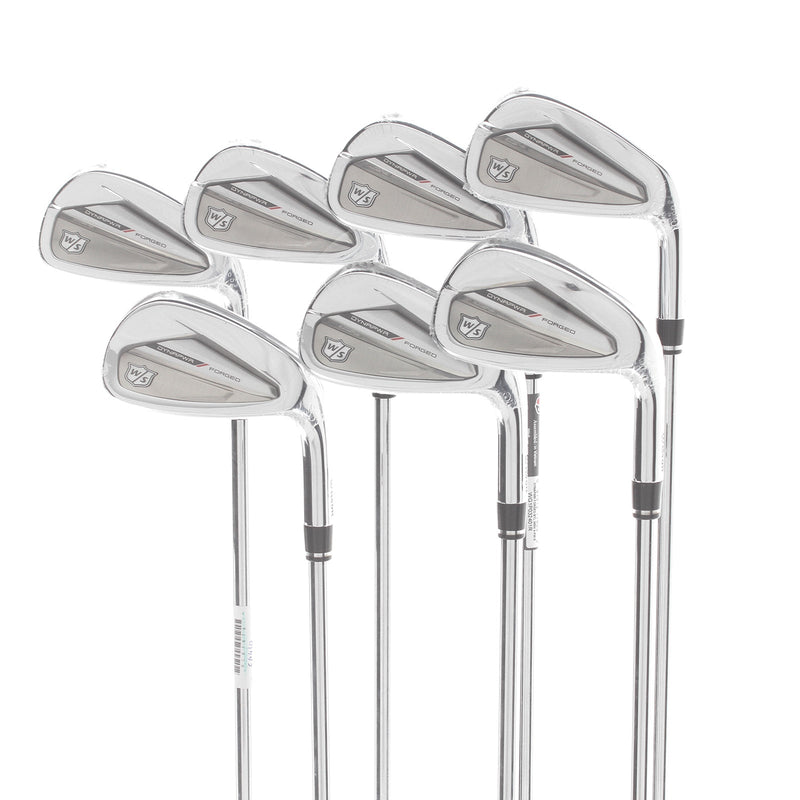 Wilson Dynapower Steel Mens Right Hand Irons 4-PW Regular - KBS Tour Lite