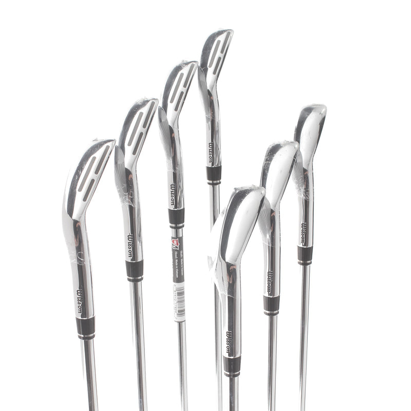 Wilson Dynapower Steel Mens Right Hand Irons 4-PW Regular - KBS Tour Lite