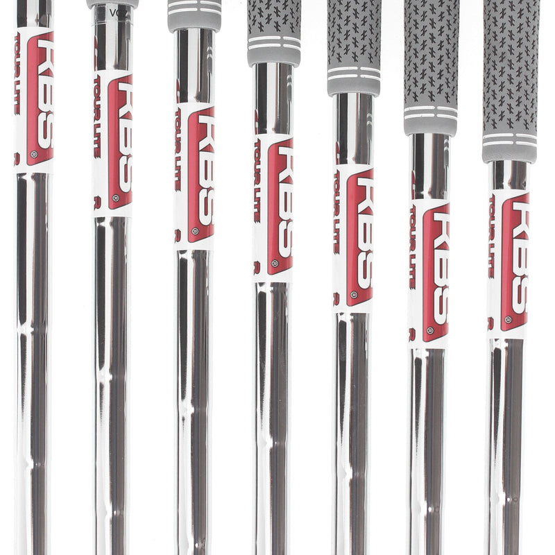 Wilson Dynapower Steel Mens Right Hand Irons 4-PW Regular - KBS Tour Lite