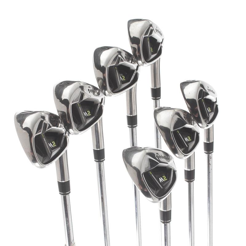 TaylorMade M2 2017 Steel Mens Right Hand Irons 4-PW Regular - REAX 88