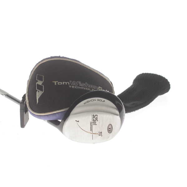 Wishon 525 GRT Graphite Mens Right Hand Fairway 7 Wood 21.5* Regular - S25 White 75g