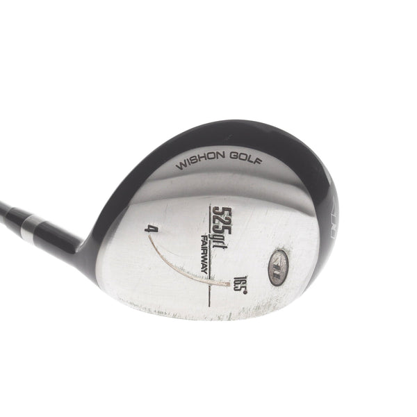 Wishon 525 GRT Graphite Mens Right Hand Fairway 4 Wood 16.5* Regular - S25 White 75g