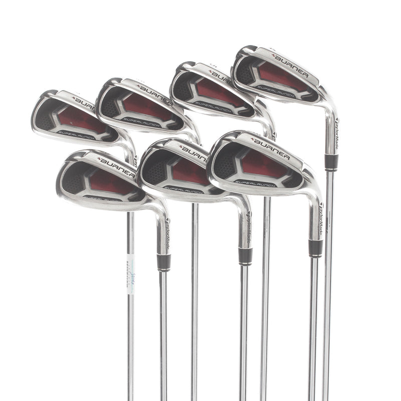 TaylorMade Burner Superlaunch Steel Mens Right Hand Irons 4-PW Regular - TaylorMade 85