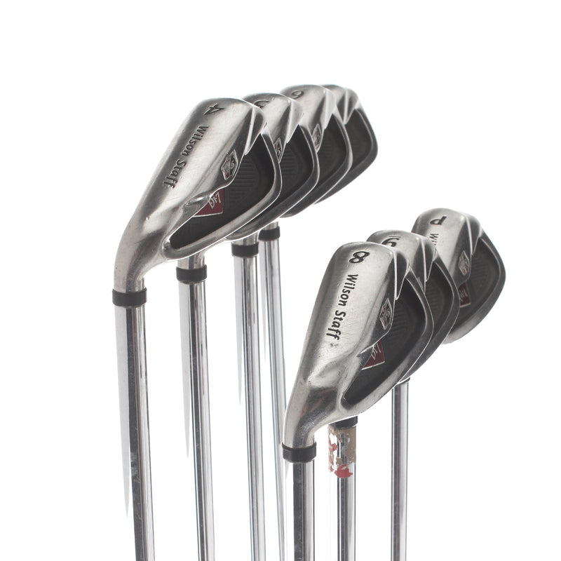Wilson Di7 Steel Mens Left Hand Irons 4-PW Uniflex - TX-105fs