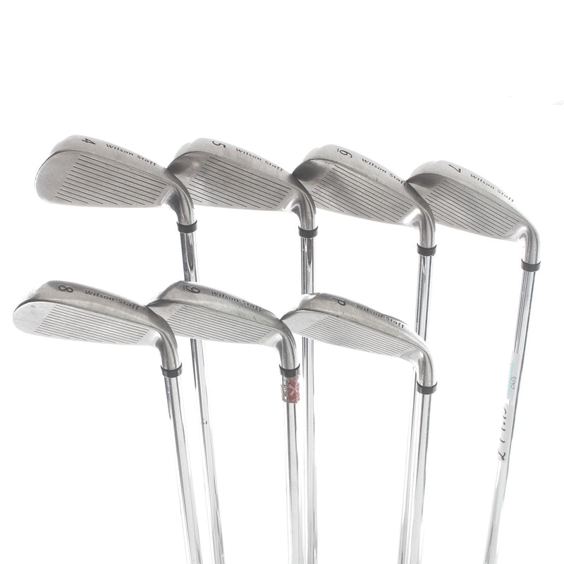 Wilson Di7 Steel Mens Left Hand Irons 4-PW Uniflex - TX-105fs
