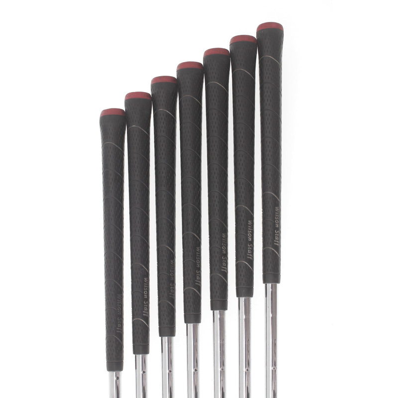 Wilson Di7 Steel Mens Left Hand Irons 4-PW Uniflex - TX-105fs