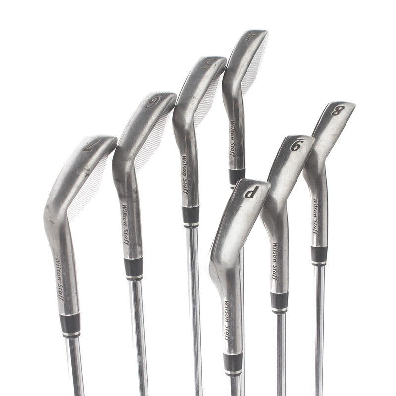 Wilson CI9 Steel Mens Right Hand Irons 4-PW Uniflex - True Temper