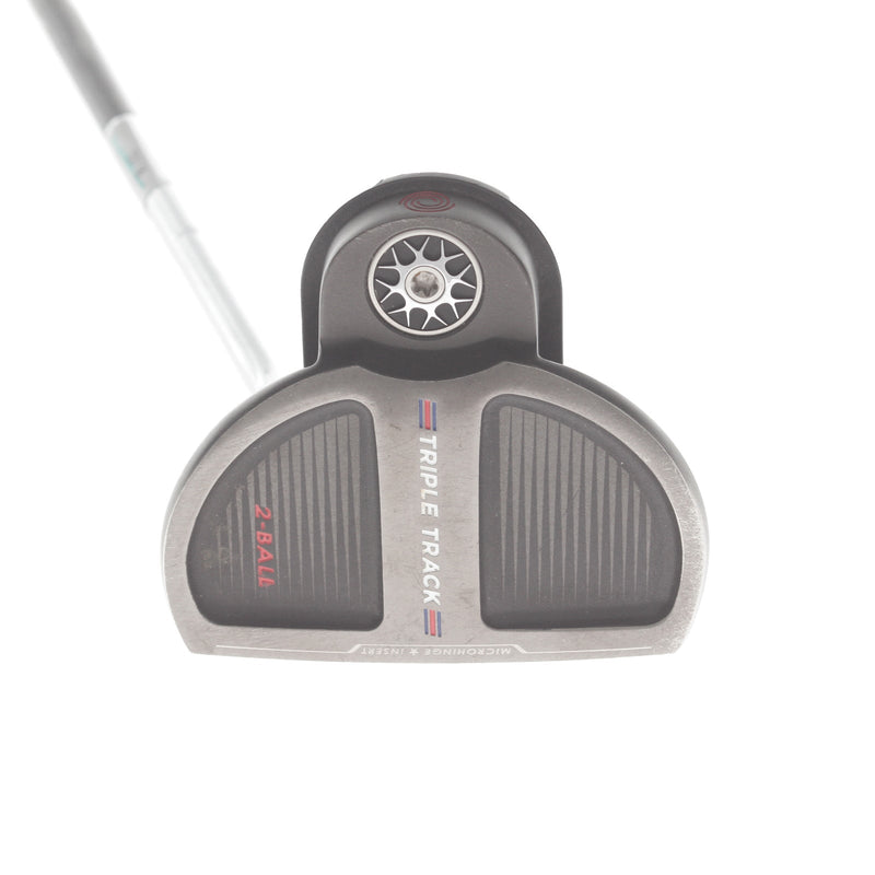 Odyssey Triple Track 2-Ball Mens Right Hand Putter 34" Mallet - Odyssey