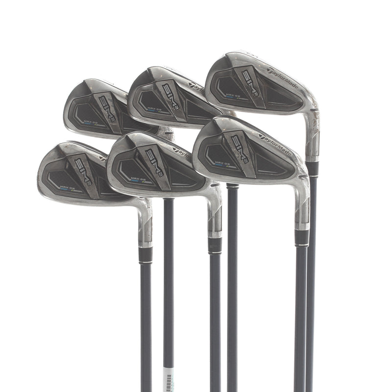 TaylorMade Sim2 Max OS Graphite Mens Right Hand Irons 5-PW Senior - Fujikura Ventus 5-A