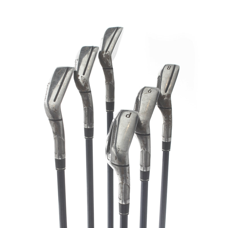 TaylorMade Sim2 Max OS Graphite Mens Right Hand Irons 5-PW Senior - Fujikura Ventus 5-A