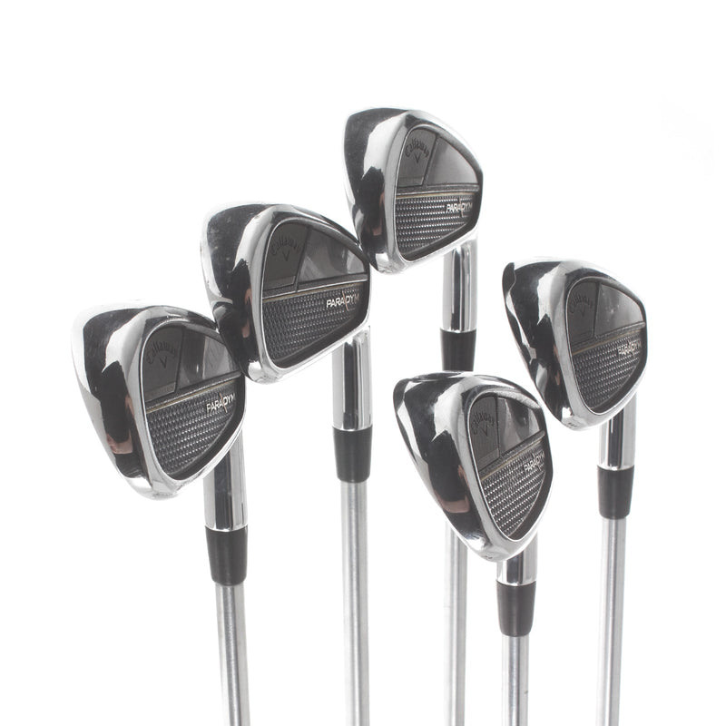 Callaway Paradym Steel Mens Right Hand Irons 6-PW Regular - Project X IO 5.5 105g