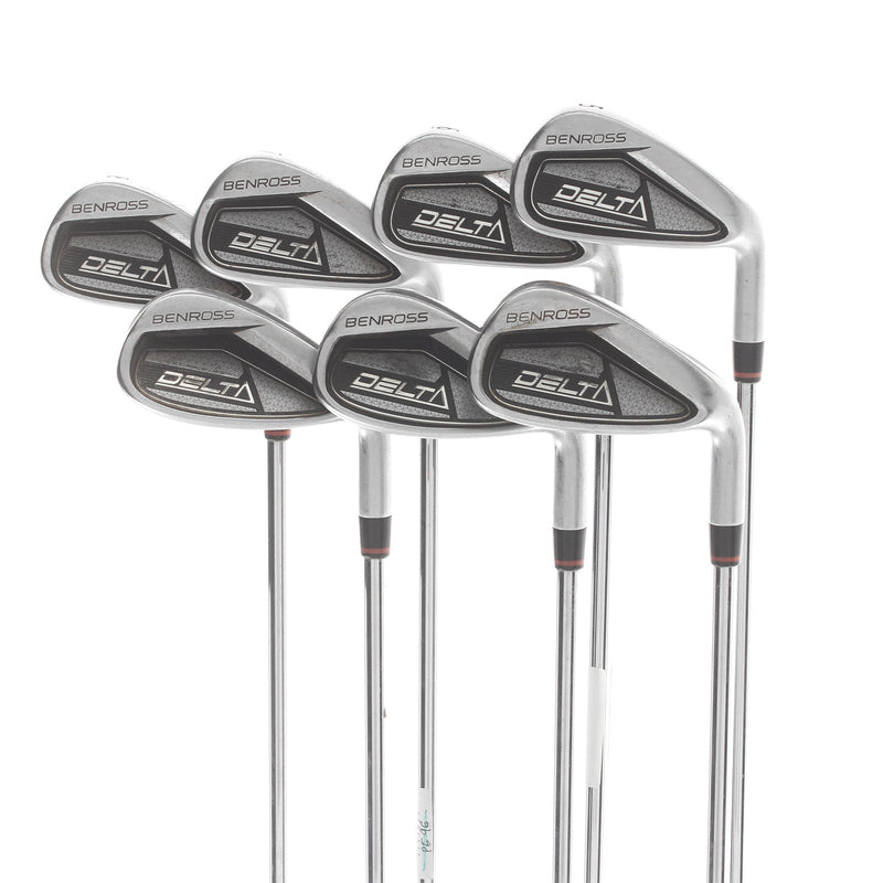 Benross Delta Steel Mens Right Hand Irons 5-SW Regular - KBS Max 80