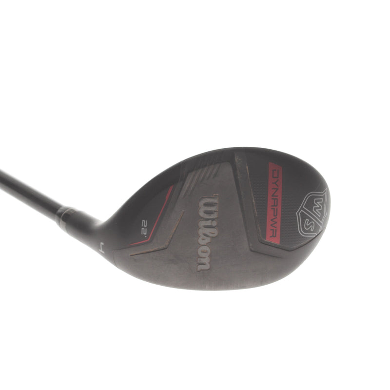 Wilson Dynapower Graphite Mens Right Hand 4 Hybrid 22* Regular - HZRDUS RDX Smoke 5.5 70g