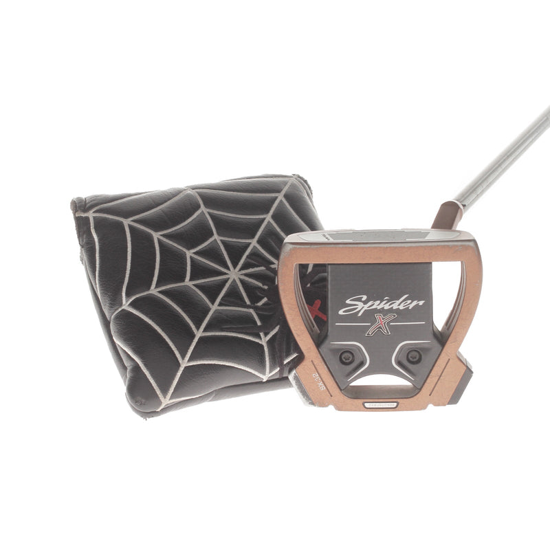 TaylorMade Spider X Copper Mens Right Hand Putter 33" Mallet KBS CT Tour Putter - Super Stroke Pistol Tour