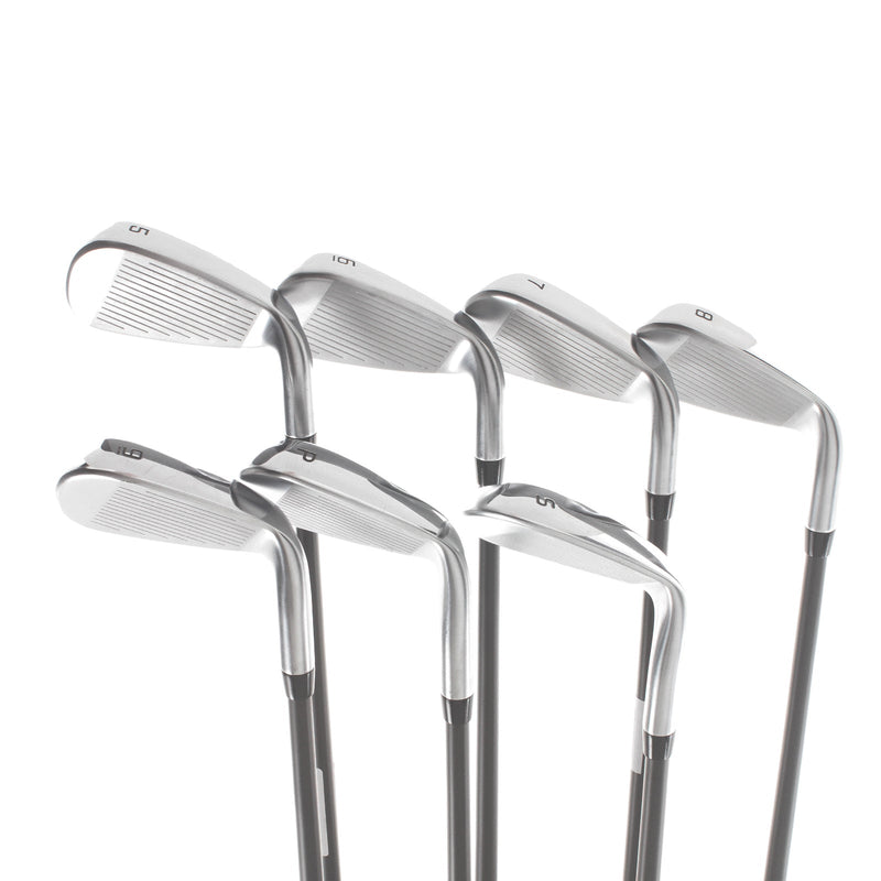 Cobra Air-X Graphite Mens Left Hand Irons 5-SW Regular - Cobra Ultralite