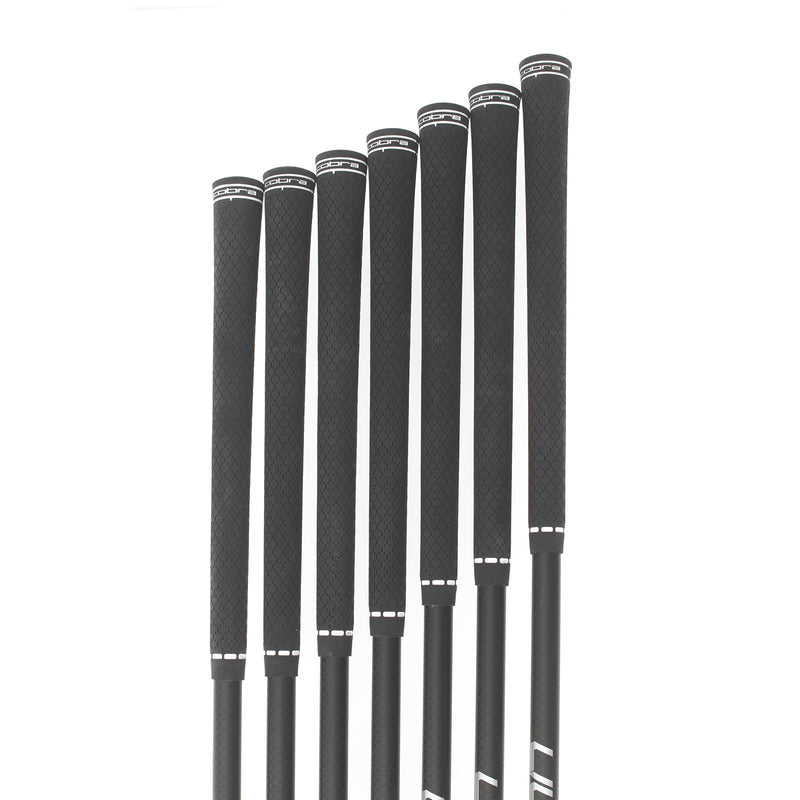 Cobra Air-X Graphite Mens Left Hand Irons 5-SW Regular - Cobra Ultralite