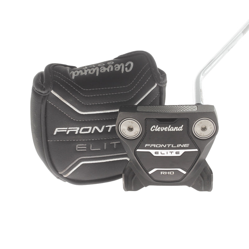 Cleveland Frontline Elite RHO Mens Right Hand Putter 35" Mallet - Lamkin Sinkfit Pistol