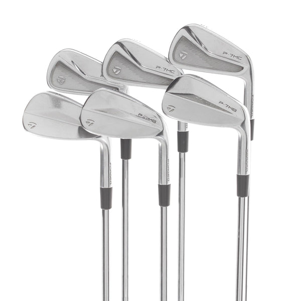 TaylorMade P7MC Steel Mens Right Hand Irons 5-PW Stiff - KBS Tour 120