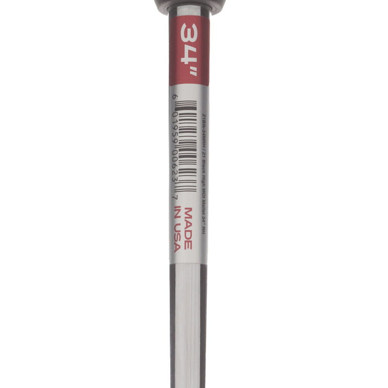 Evnroll Zero Z1 Black Mens Right Hand Putter 34" Mallet - Evnroll Ergo