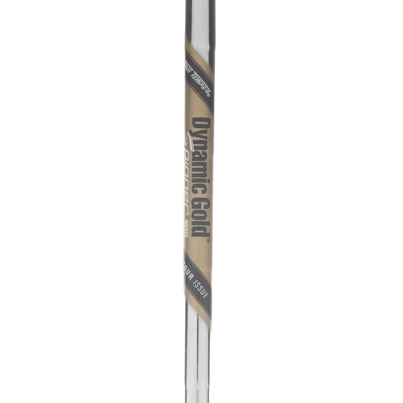 Cleveland RTX Zipcore Steel Mens Right Hand Lob Wedge 58* 12 Bounce Full Grind Wedge - Dynamic Gold Spinner