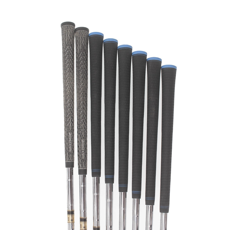 Bridgestone MR-23 Tourstage Steel Mens Right Hand Irons 3-PW Stiff - Dynamic Gold