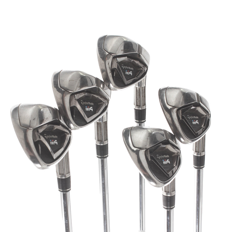 TaylorMade M4 Steel Mens Right Hand Irons 6-PW Regular - KBS Max 85