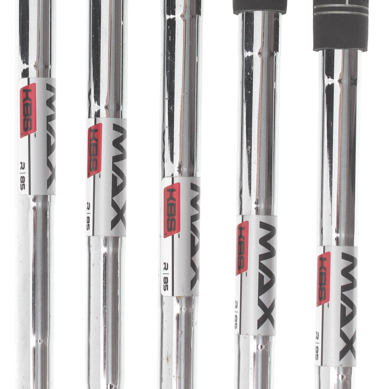 TaylorMade M4 Steel Mens Right Hand Irons 6-PW Regular - KBS Max 85