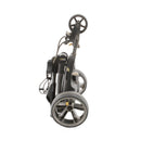 PowaKaddy CT6 3-Wheel Electric Trolley 18 Hole Lithium - Gunmetal Yellow