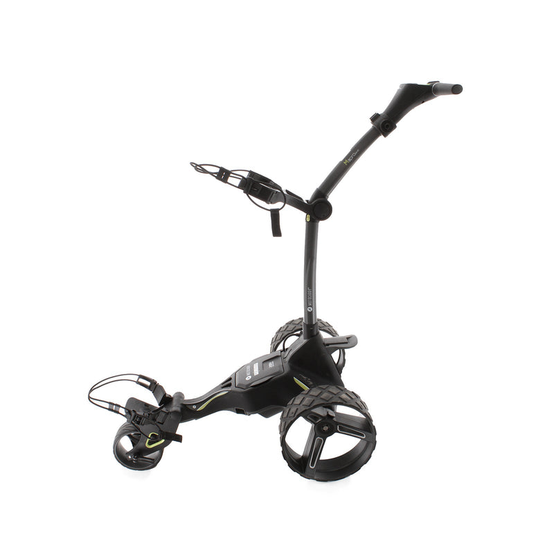 Motocaddy M3 DHC 3-Wheel Electric Trolley 18 Hole Lithium - Grey/Green
