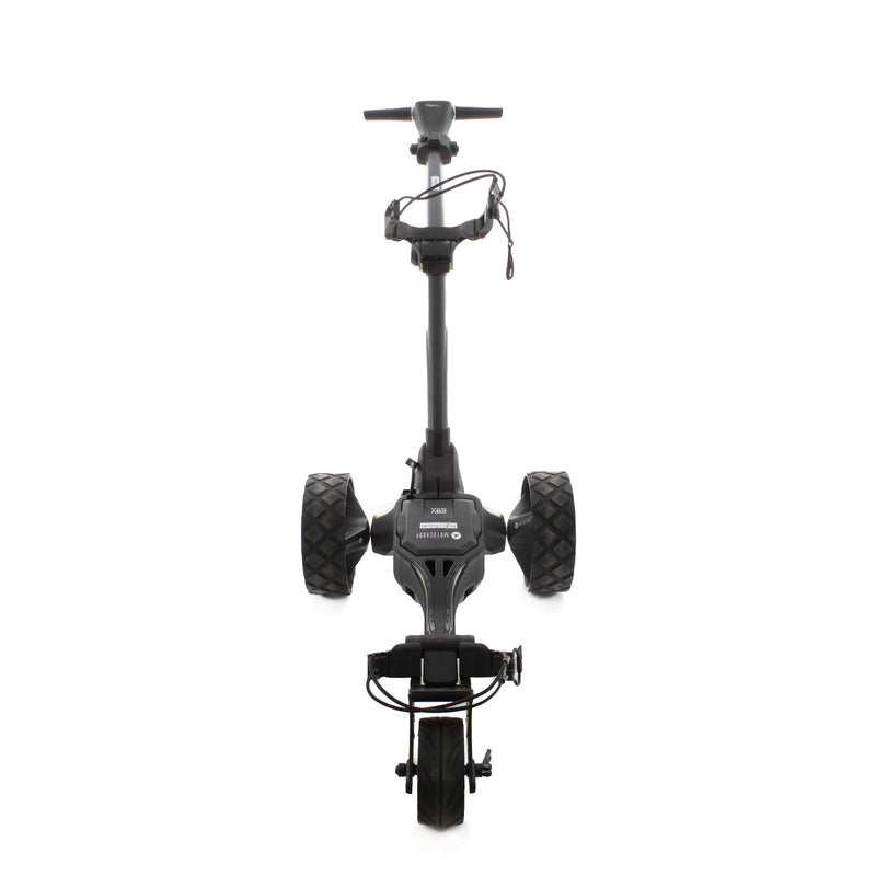 Motocaddy M3 DHC 3-Wheel Electric Trolley 18 Hole Lithium - Grey/Green