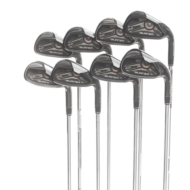 TaylorMade Burner 2.0 Steel Mens Right Hand Irons 4-SW Regular - Burner 85g