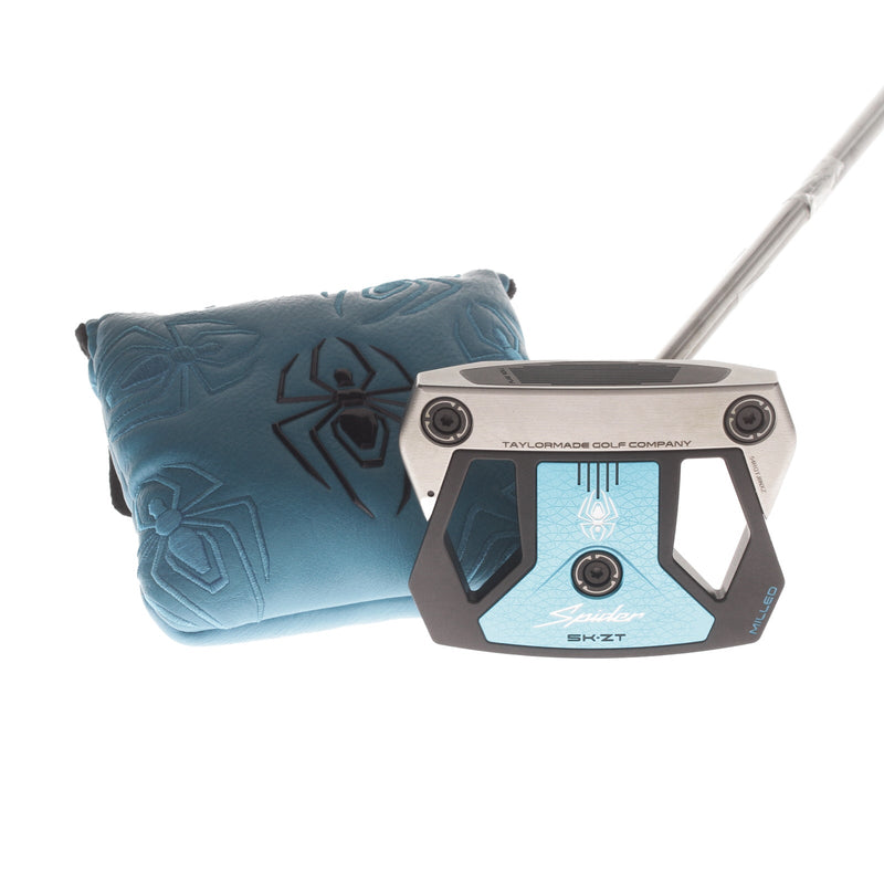 TaylorMade Spider 5K ZT Mens Right Hand Putter 35" Mallet KBS Spider - Super Stroke Pistol 1.0 Spider
