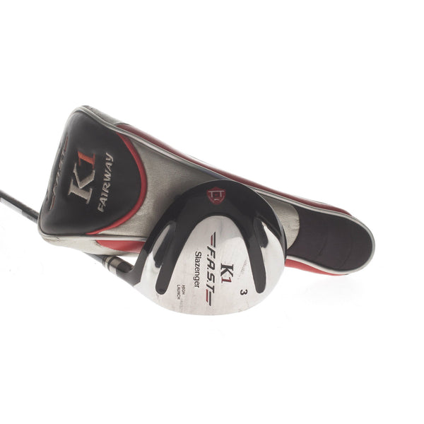 Slazenger K1 F.A.S.T. Graphite Mens Right Hand Fairway 3 Wood 15* Regular - Slazenger